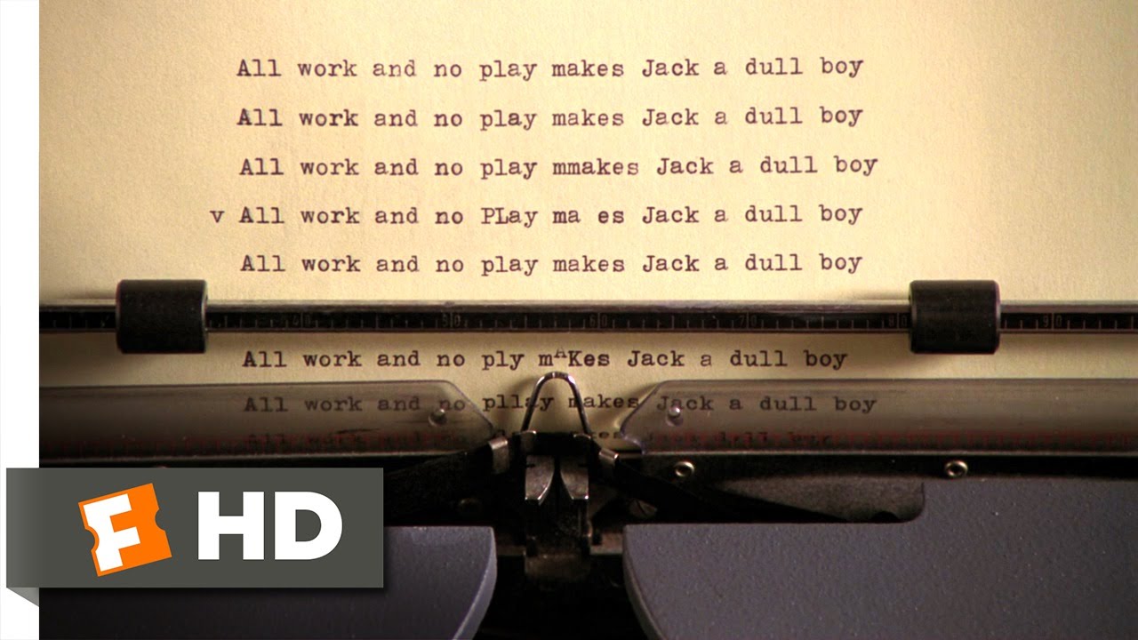 The Shining (1980) - All Work and No Play Scene (3/7) | Movieclips ...