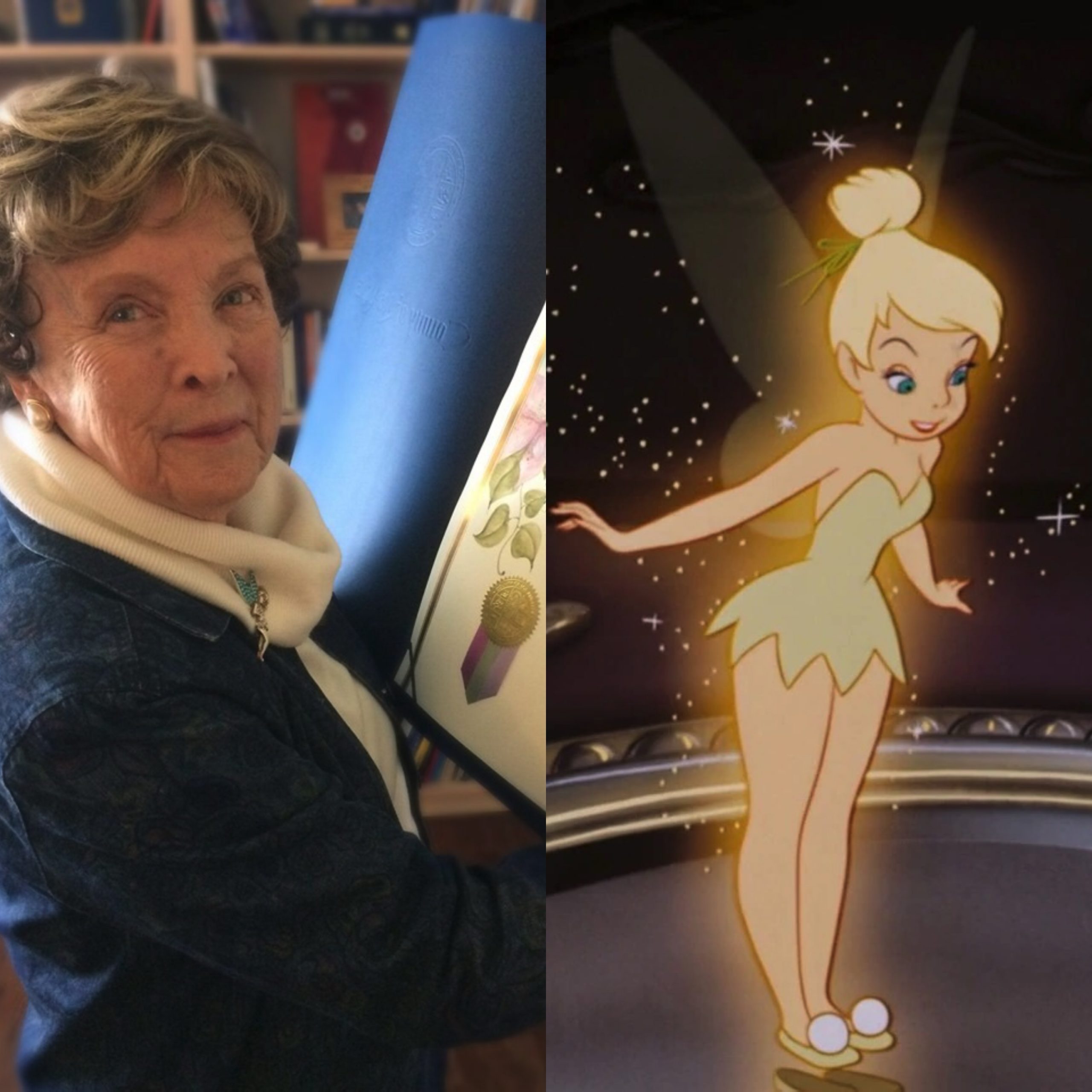 Interview with Disney Legend, Margaret Kerry, the model for Tinker Bell from the 1953 movie!