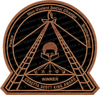 Coretta Scott King Awards bronze seal