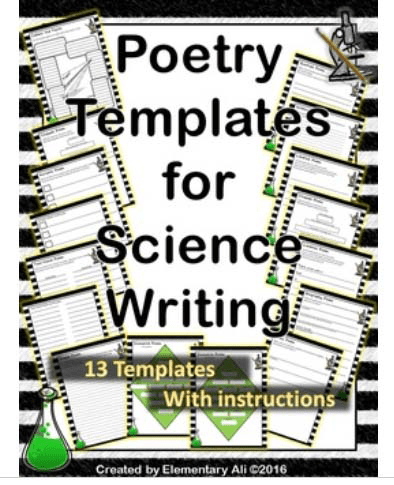 Poetry Templates for Science Writing Book