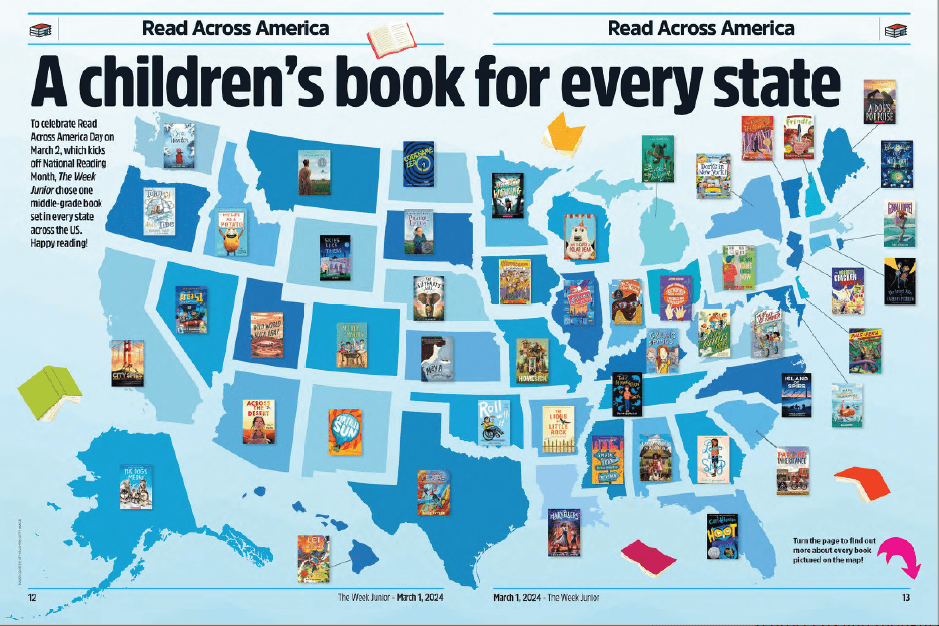 A Reading Journey Across the United States with Read Across America